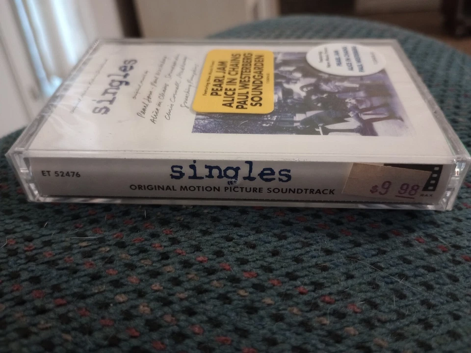 Singles - Original Motion Picture Soundtrack Cassette Sealed With Hype Sticker  - Image 2 of 3