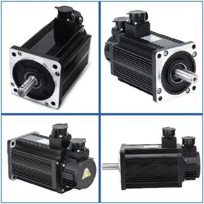 K servomotore HLTNC 60 80 AST 400W 600W 750W 1KW 220V AC con encoder assoluto magnetico a 17 b driver T3D 20A per incisore CNC  13