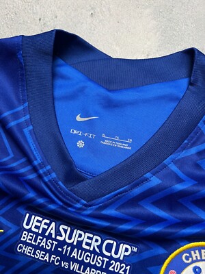 Nike Chelsea FC Jersey Kante #7 2021 UEFA Super Cup | eBay