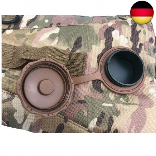 DuDuZui Trinkrucksack mit 3L Trinkblase, Wasser Bladder mit Einsatz, Wandern, - Bild 5 von 6
