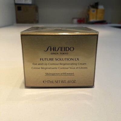 Shiseido Future Solution LX Eye and Lip Contour Regenerating Cream 0.61 Oz