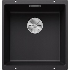 Blanco Subline 400-U 1.0 Bowl Black Granite Undermount Kitchen Sink