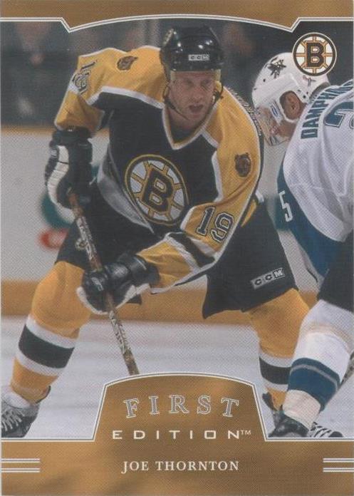 2002-03 In the Game Be A Player First Edition - Joe Thornton #159 - 1 of 1