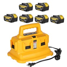 20V Max Lithium-ion 6.5Ah DCB204 Battery / Charger For Dewalt DCB206-2 DCB205-2