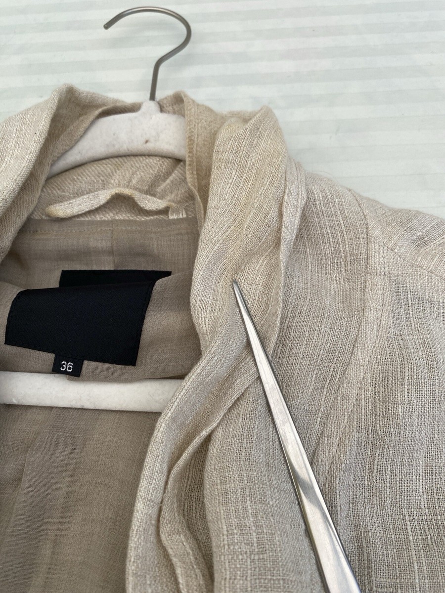 SUZU　Boyfriend Linen Jacket 36 ベージュ Boyfriend Linen Jacket(36 BEIGE): TODAYFUL: WOMENS