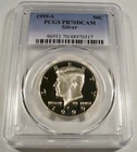 1999-S 50c SILVER PCGS PR70DCAM KENNEDY HALF DOLLAR PROOF DEEP CAMEO PR 70 DC