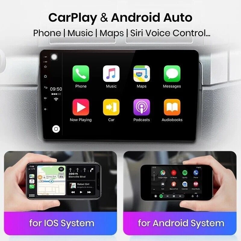 Carplay Clio 4 2012-2016 🌎Autoradio sans fil - Écran tactile 10 sous Android 12 - Photo 2/4