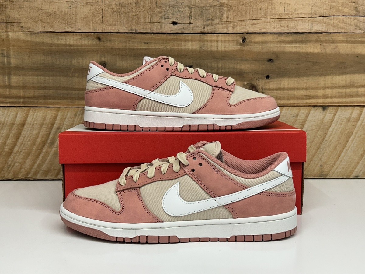 スニーカー Nike Dunk Low Retro Premium FB8895-601 Nike Dunk Low Retro Premium Red Stardust FB8895-601 | More