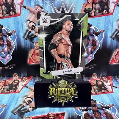 Batista (Dave Bautista) WWE Panini Chronicles 2023 Ring Royalty Purple /49 #116