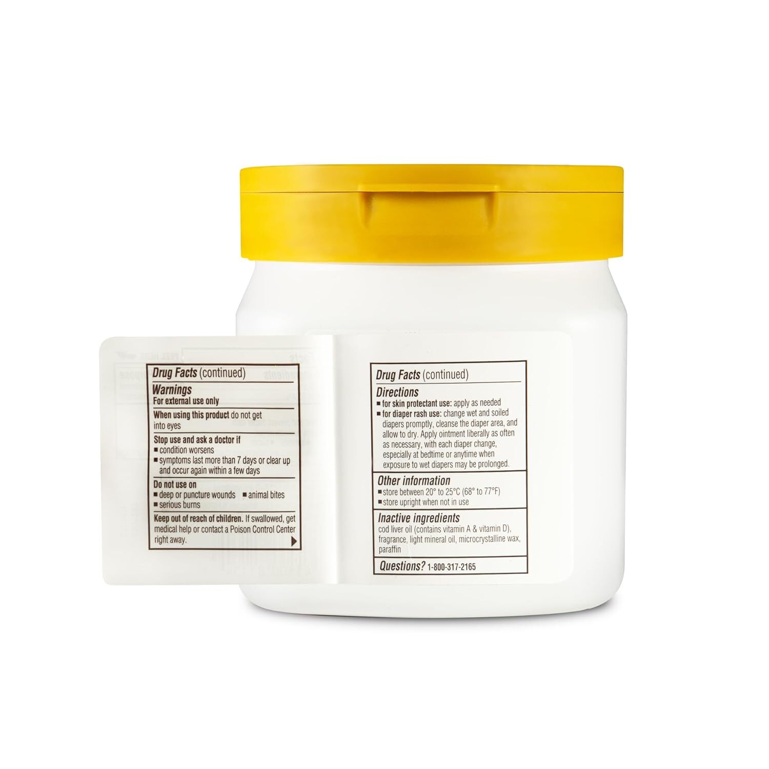 A+D Original Diaper Rash Ointment - Prevents & Protects Diaper Rash 16oz
