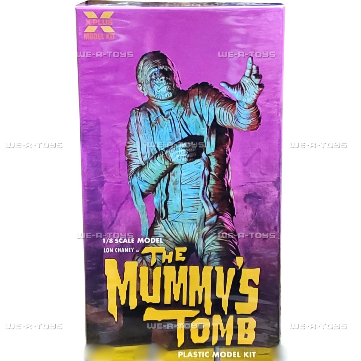 エクスプラス　The Mummy's Tomb ミイラ プラモデル完成品 The Mummy's Tomb Lon Chaney as The Mummy 1/8 Scale Model Kit
