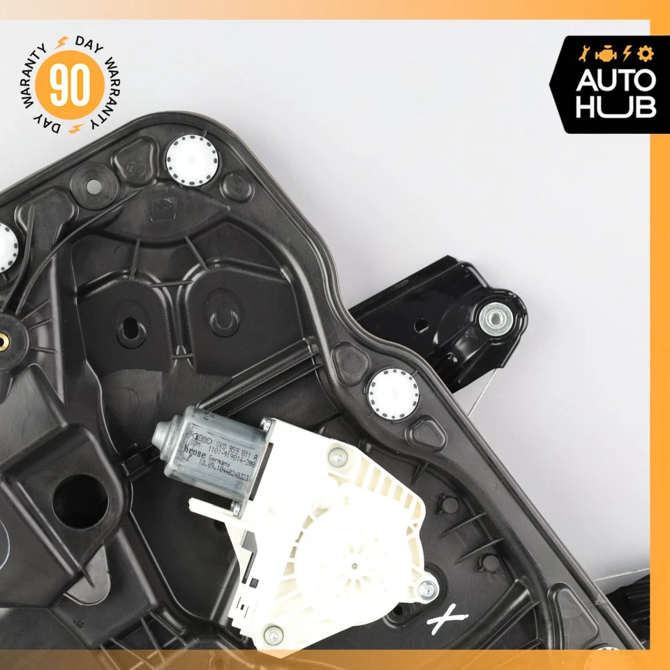 11-18 Porsche Cayenne 958 Turbo Puerta Trasera Lateral Derecha Ventana Regulador Fabricante de Equipo Original Foto 3 de 4