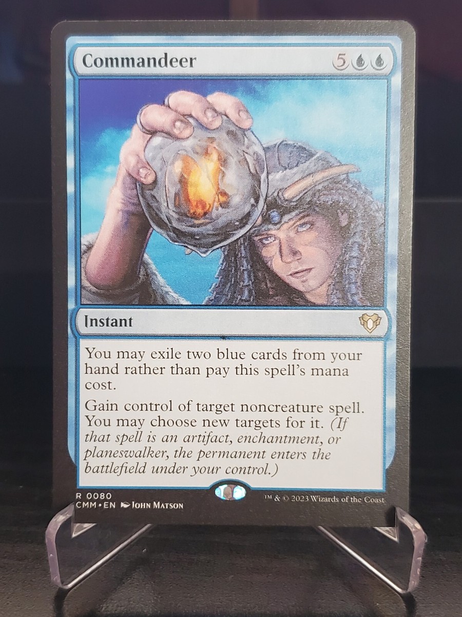 commandeer mtg card [Coldsnap] (If that spell is an artifact View topic - (Rare) Commandeer