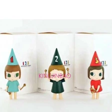 YOSHITOMO NARA little Drummer 1 2 3 A Set Ornaments VINYL Toy Figurines