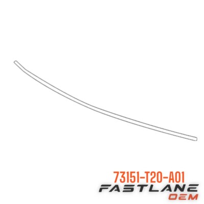 2022-2023 HONDA CIVIC FRONT WINDSHIELD MOLDING NEW OEM 73151-T20