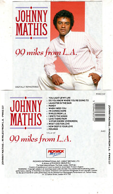 JOHNNY MATHIS - 99 MILES FROM L.A. (CD)  **12 TRACKS**  IMPORT