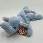 1995 TY Beanie Babies Peanut w/ Tag Plush Animal PE Pellets Vintage Toy