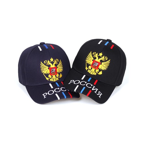 RUSSIAN EAGLE Baseball Cap RUSSIA Flag 