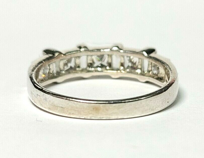 Sterling Silver Rectangular and Square Cubic Zirc… - image 2