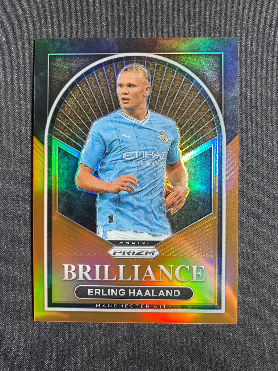 2023-24 Prizm Premier League Erling Haaland #30 Brilliance