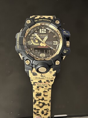 Casio G-shock Mudmaster Wildlife Promising 56 mm Black Sapphire