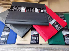 Ultra Pro Premium Pro 9 Pocket Leather Cover Trading Card Binder