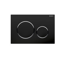 Geberit 115.882.14.1 Toilet Actuator Plate Dual Flush MATTE BLACK CHROME New