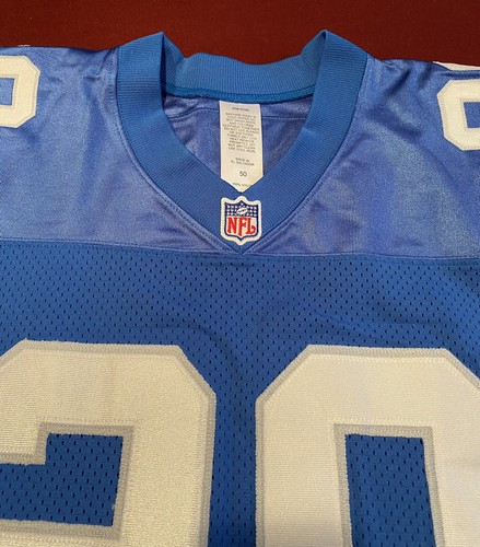 Barry Sanders Signed Lions Authentic Puma Pro NFL Game Jersey JSA Football HOF - Picture 4 of 8