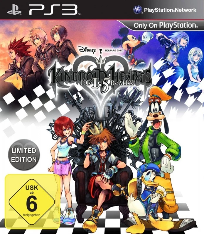 PS3 - Kingdom Hearts HD 1.5 ReMIX #Limited Edition DE mit OVP / Pappschuber - Bild 1 von 1