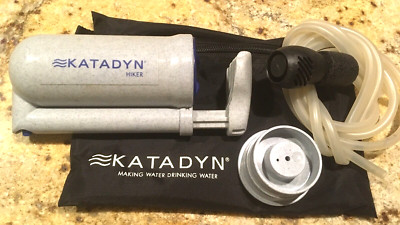 KATADYN WATER FILTER - SWISS MADE - EXCELLENT CONDITION - REMOVES 99.9% BACTERIA