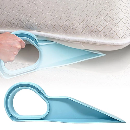 2PCS X-Large Ergonomic Mattress Lifter Wedge Elevator Bed Making Lifting Tool AU - Bild 8 von 13
