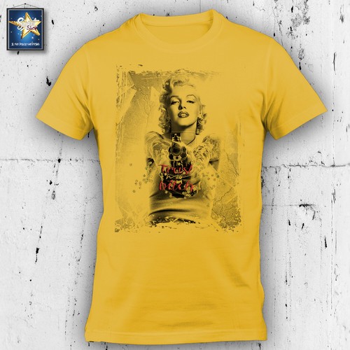 T-shirt maglietta Marilyn Monroe icona fashion moda idea regalo moda uomo - Picture 11 of 11