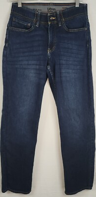 Urban Pipeline, Mens Straight Superflex +Ultraflex Waistband Jeans