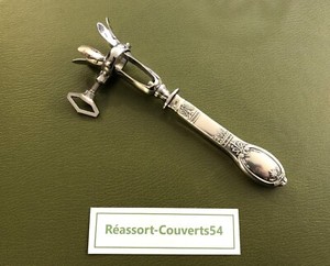 ANCIEN MANCHE A Gigot Xix En Argent Fourré. EUR 25,00