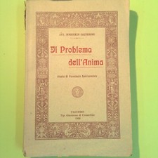 IL PROBLEMA DELL'ANIMA CALDERONE GIANNONE & COSENTINO 1908