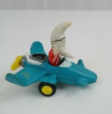 Vintage 1988 Mac Tonight In Plane McDonald s Happy Meal Toy