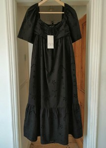 long poplin dress zara