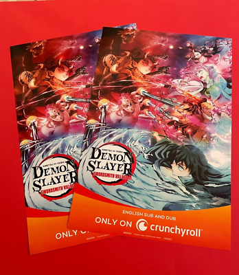 2x) SDCC 2023 Demon Slayer Swordsmith Village Arc Crunchyroll