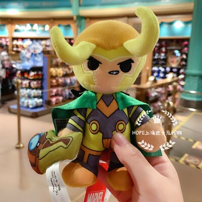 Authentic shanghai disney store Plush Toy Marvel Loki Doll
