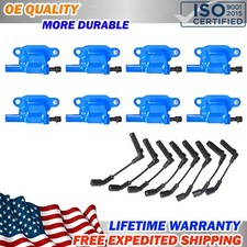For Chevy GMC Canyon 5.3L V8 2005-2020 8pcs Racing Ignition Coil Tune Up Kit