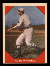 1960 Fleer #61 Rube Waddell HOF VG-EX+ (4.5) o/c