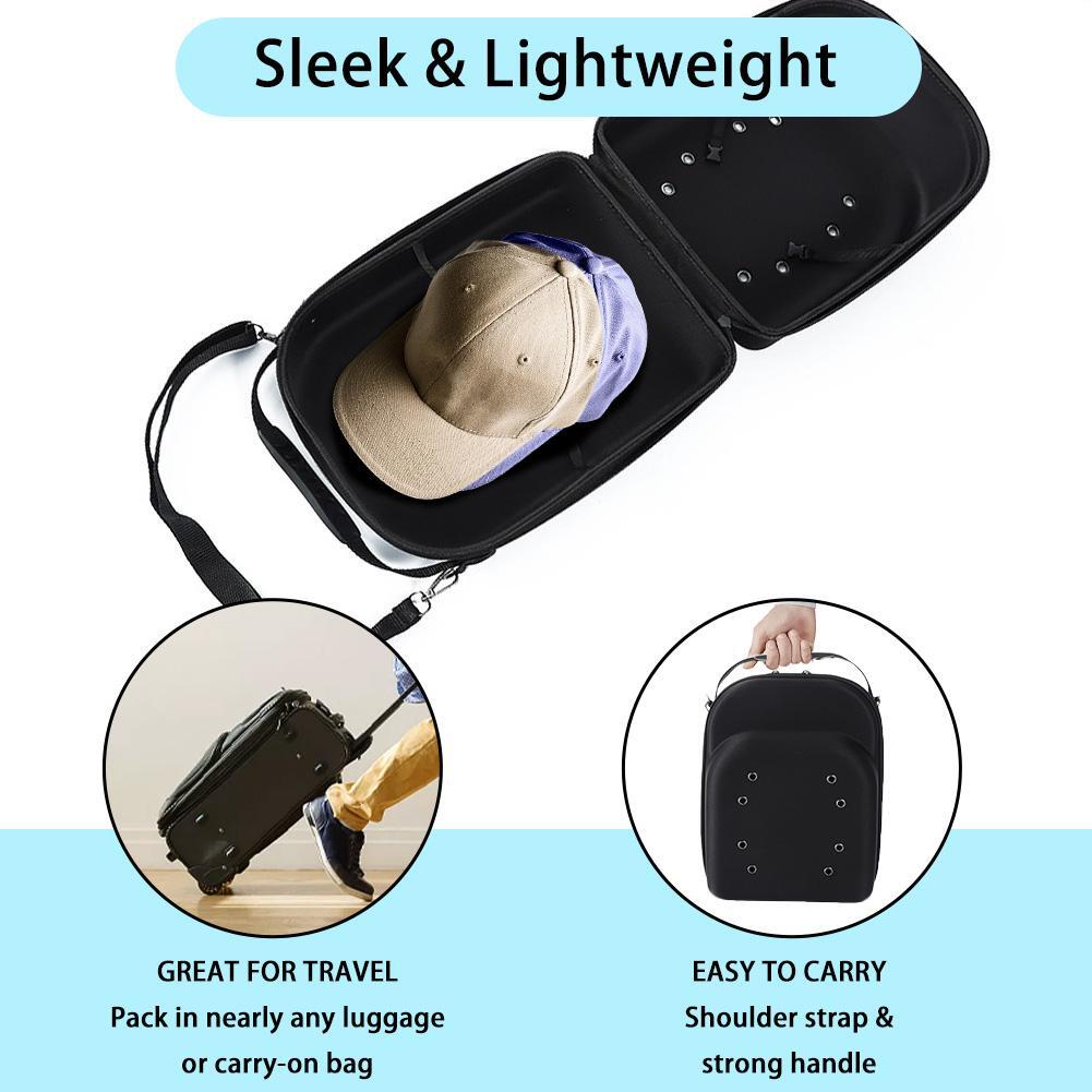 Baseball Hat Travel Bag Baseball Cap Travel Case Sport Cap Storage