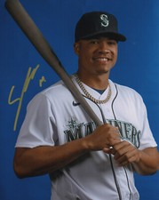 Seattle Mariners Noelvi Marte Autographed Signed 8x10 Photo COA #1