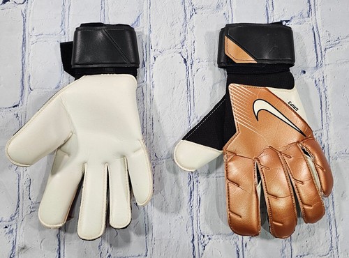 Nike GK Grip 3 Adult Goalkeeper Gloves Soccer Copper DV3097-810 SIZE 11 - Picture 7 of 12