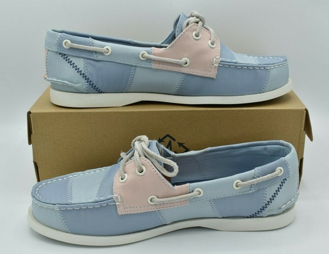 light blue sperrys