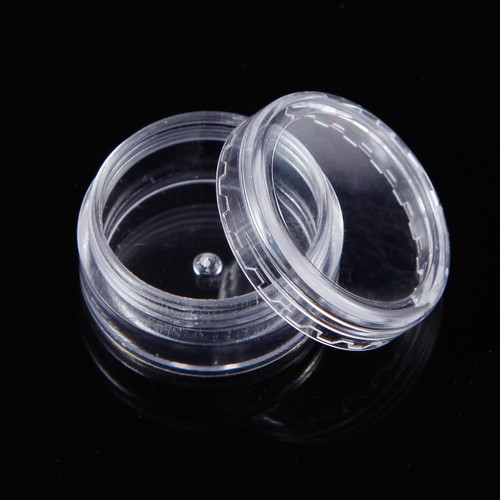 100* 3ml klar leer Dose Behälter Tiegel Schraubdose Döschen Cremedose Kosmetik - Bild 9 von 12
