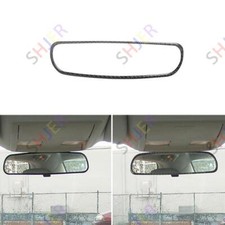 Cubierta de espejo retrovisor de fibra de carbono de vinilo tipo A para Chrysler 300 2005-2007