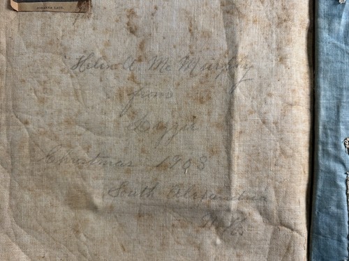 1903 Christmas Gift, Album of Lace & Crochet Needlework, South Alexandria NH - Picture 2 of 14