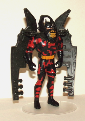 PIRAHNA BLADE BATMAN 5" Figure BTAS Crime Squad 1995 Kenner Loose w/Stand - Picture 2 of 10