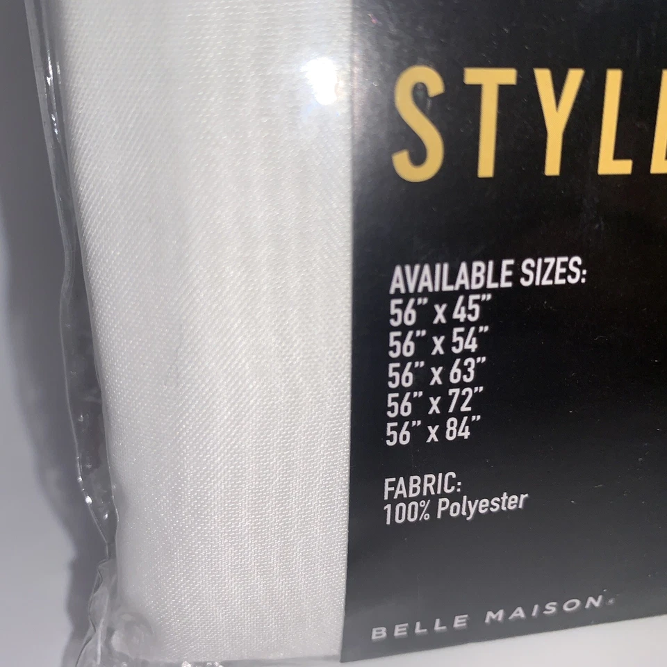 "Panel de bolsillo Stylemaster Splendor Batiste Rod blanco 84"" de longitud" Foto 3 de 4